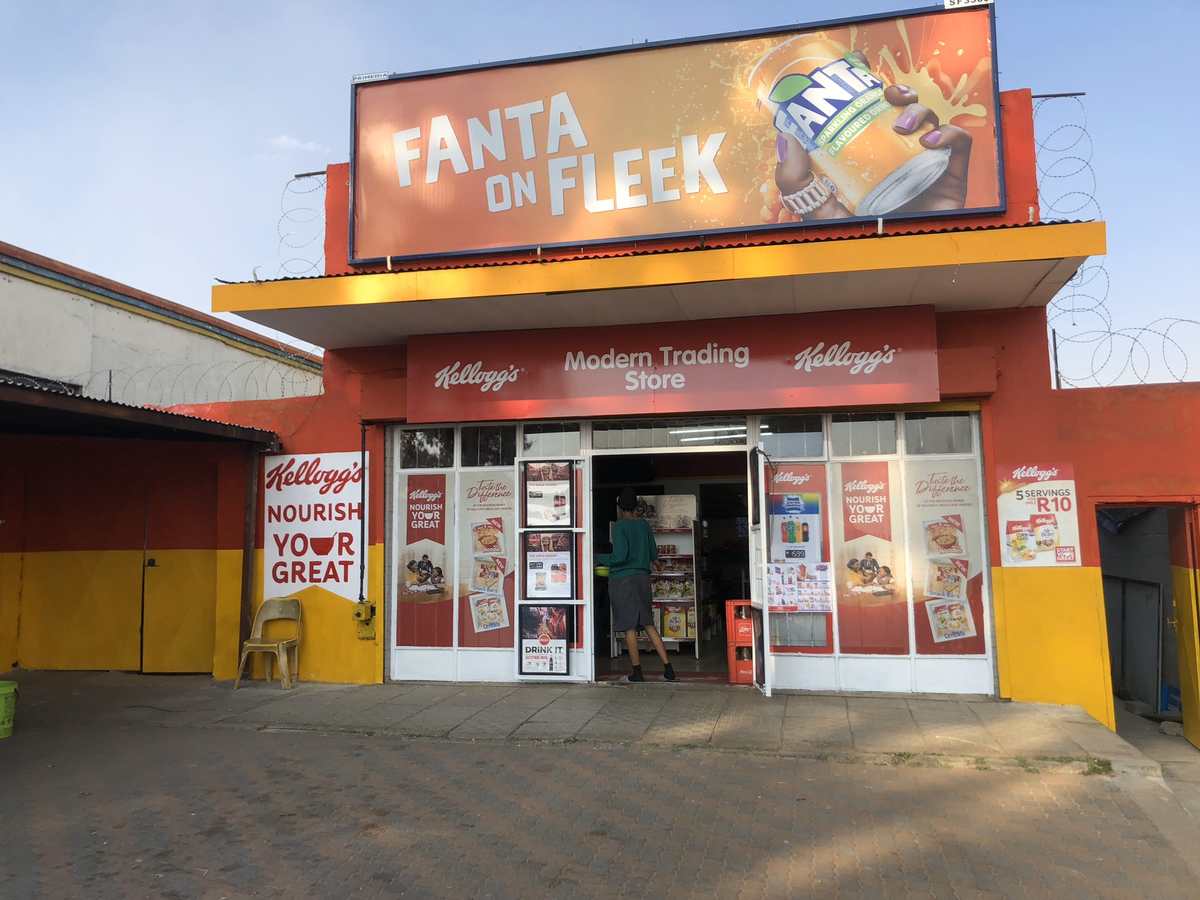 Kellogg's SpazaBrand store takeover